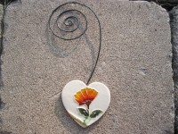Serce małe - kwiat III